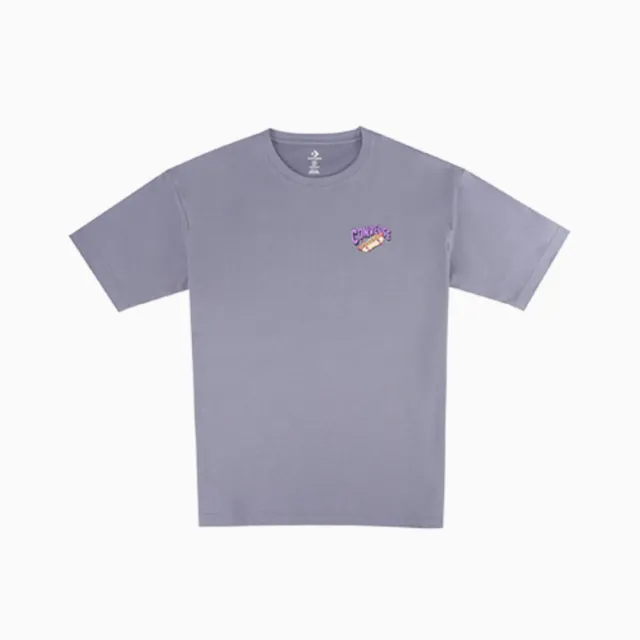【CONVERSE】短袖上衣 男 TOASTER GRAPHIC TEE QUIET SHADE 灰 MCJ751-G6M