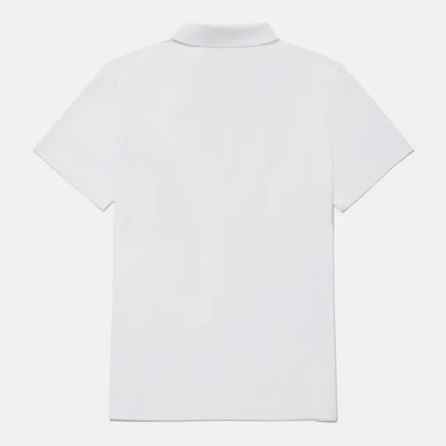 【DESCENTE】短袖上衣 男 POLO衫 快排 MEN RAYBLOCK SHORT SLEEVE POLO TS 白 SR221UPS47-WHT0