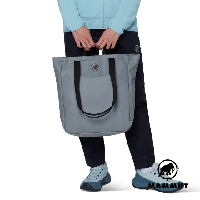 【Mammut 長毛象】Seon Tote Bag 15L休閒筆電手提包 地層灰藍 #2810-00230