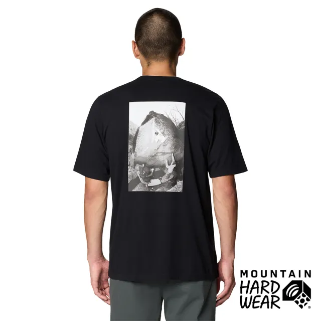 【Mountain Hardwear】Cottonwood Photo Short Sleeve 棉質設計款T恤 男款 黑色 #2149471