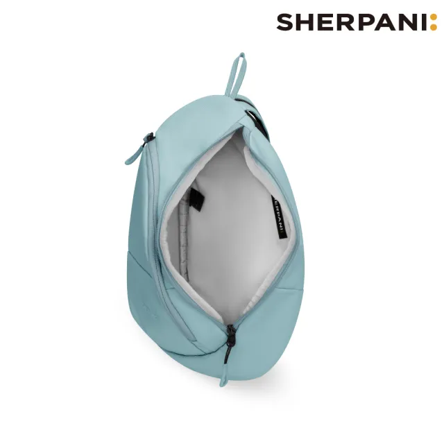 【Sherpani】雙11 RFID 防潑水多功能斜肩包 26I Wayfarer 8L｜海綠 (RFID屏蔽 撥水 肩背 後背)