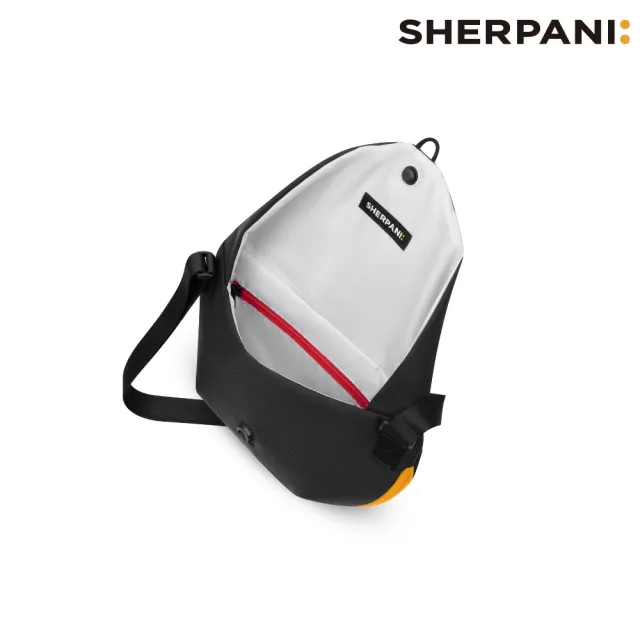 【Sherpani】雙11 RFID 防潑水多功能郵差包 26I Milli 2L｜黑彩色 (RFID屏蔽 撥水 附零錢包)