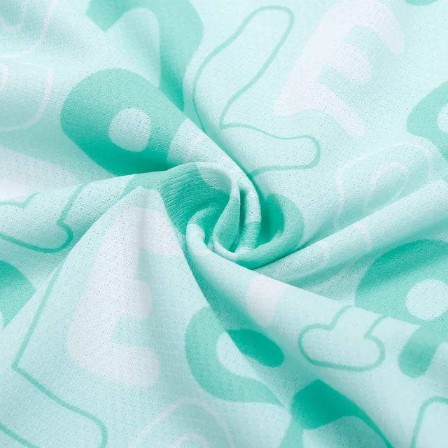 【LE COQ SPORTIF 公雞】高爾夫系列 女款淺綠色吸汗速乾彈性防曬短袖POLO衫 QLX2T216