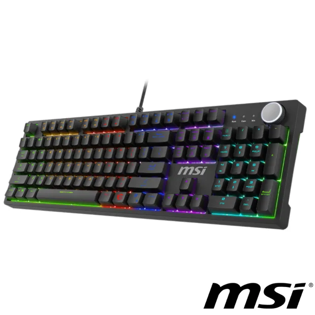 【MSI 微星】電競組★FORGE GK320 RED TC 電競鍵盤+GM320滑鼠+GD72電競鼠墊
