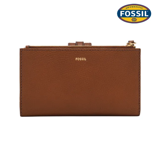 【FOSSIL】Emery 真皮多功能長夾 (兩色可選)