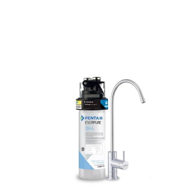 【EVERPURE 愛惠浦】櫥下型 PURVIVE-2HL無鉛龍頭生飲淨水器