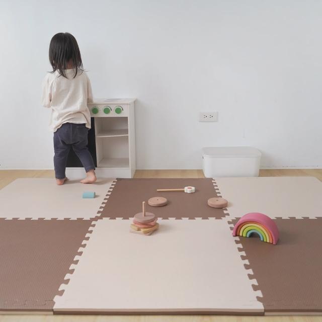 【PatoPato】兒童遊戲地墊-60cm-6片/無毒巧拼地墊/兒童地墊/遊戲地墊/厚度2cm(加贈清潔液8ml*3包)