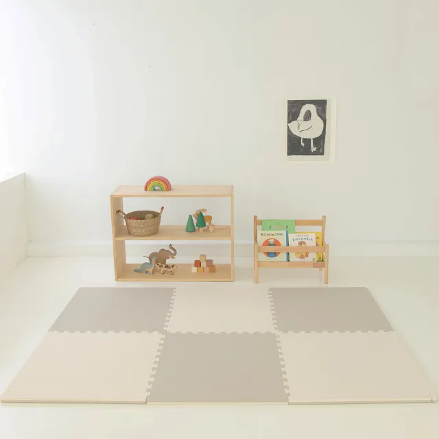 【PatoPato】兒童遊戲地墊-60cm-6片/無毒巧拼地墊/兒童地墊/遊戲地墊/厚度2cm(加贈清潔液8ml*3包)
