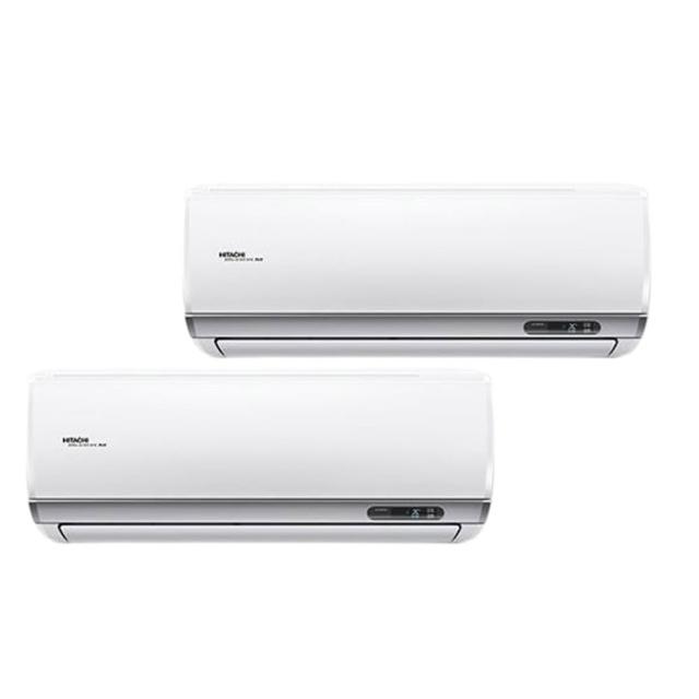 【HITACHI 日立】2-4坪+2-4坪一對二精品型變頻冷暖氣分離式空調(RAM-50YP/RAS-22YSP1+RAS-22YSP1)
