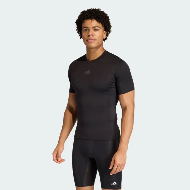 【adidas 愛迪達】Tf Exc Tee 男 T恤 運動上衣 休閒短袖 黑 亞版 吸濕排汗(KB3117)