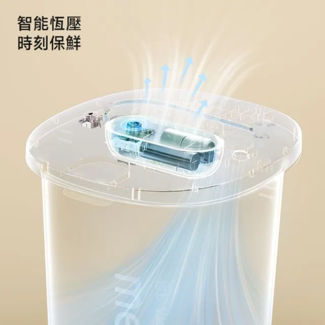 【meoof】真空燥燥桶10L 真空+除濕二合一(食品級抗菌材質、多功能電池)