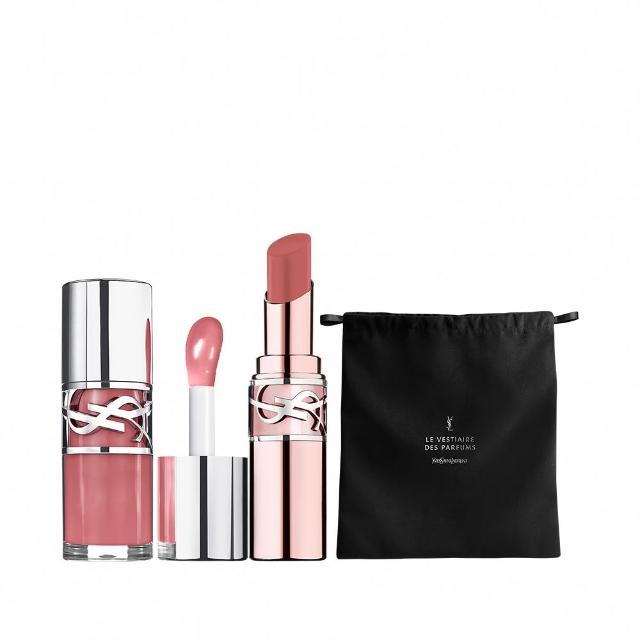 【YSL】官方直營 情挑誘光嫩美唇2入組(情挑誘光嫩唇凍+情挑誘光潤唇膏/任選一款/新品上市)