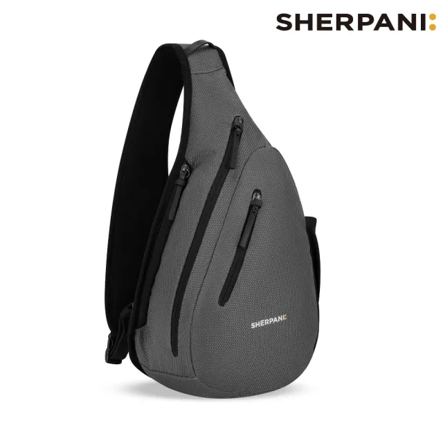 【Sherpani】雙11 RFID 防盜多功能斜肩包 26I Esprit AT 10L｜石灰 (RFID屏蔽 平板適用)