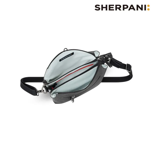【Sherpani】雙11 RFID 防盜多功能斜背包 26I Mei AT 4L｜石灰 (RFID屏蔽 側背包)