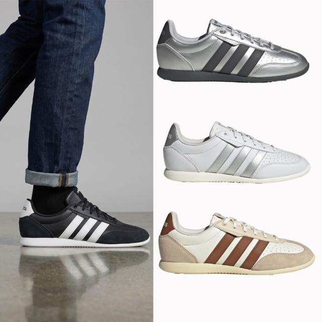 【adidas 愛迪達】BARREDA LO 運動休閒鞋 薄底鞋 男鞋/女鞋 多款任選 (HQ7382/HQ7384/HQ7386)