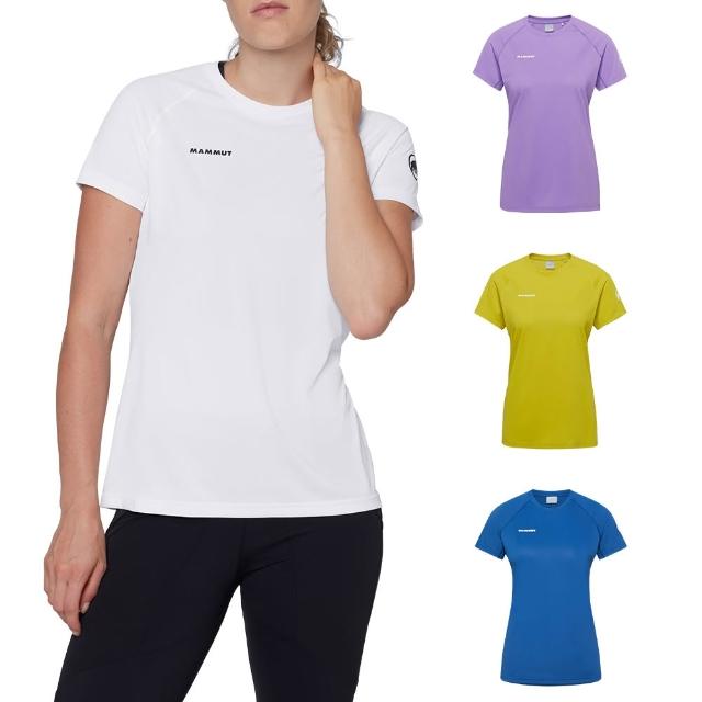 【Mammut 長毛象】Ducan FL T-Shirt AF Women 抗菌短袖排汗衣 女款 #1017-07390 (多色任選)