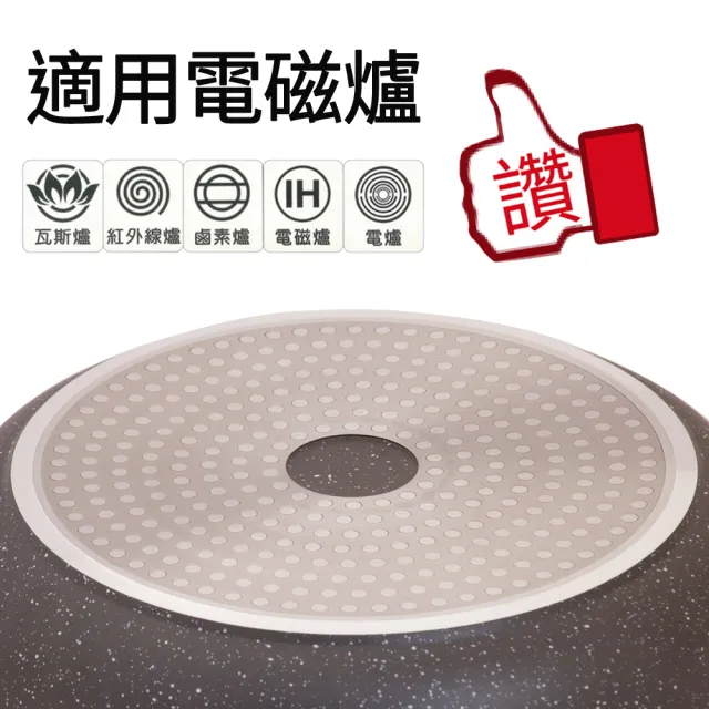 【TODAY】鋼岩不沾平底鍋28cm(IH可用鍋)