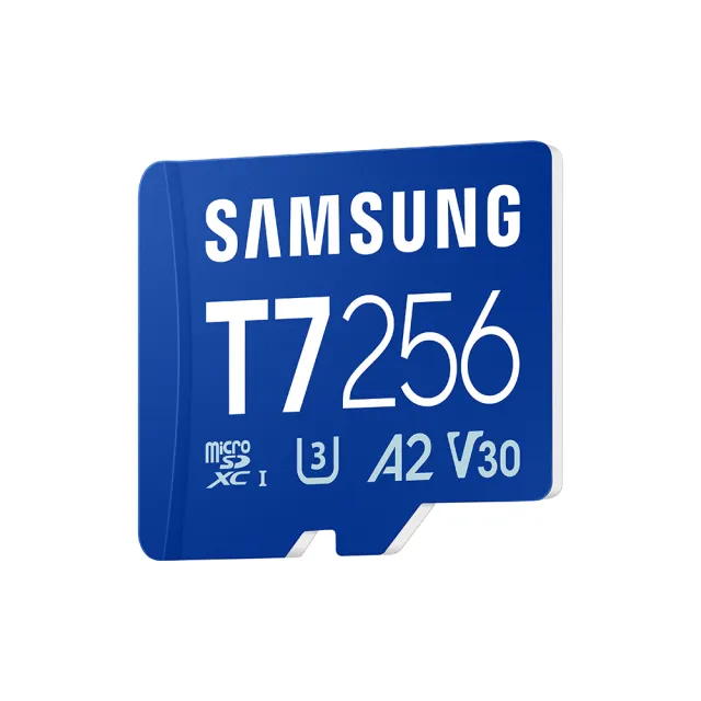 【Samsung 三星】T7 microSDXC UHS-I U3 A2 V30 256GB 記憶卡(MB-MB256T/WW)