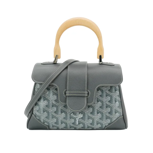 【GOYARD 高雅德】Saigon Mini 手提兩用包(灰)