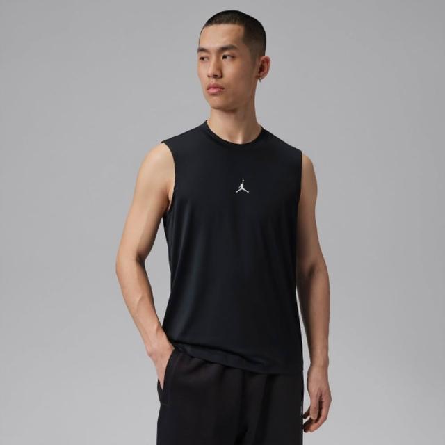 【NIKE 耐吉】背心上衣 男 AS M J DF SPT ESS SLVS TOP 喬丹 Dri-FIT 無袖 快乾 黑 (IF0890010)