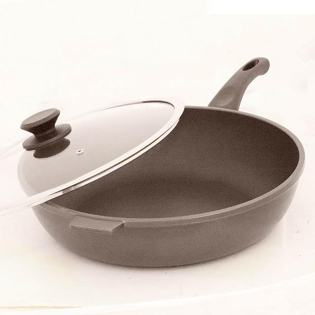 【ＵNICOOK 優樂】樂廚深型平底鍋附蓋(32cm)