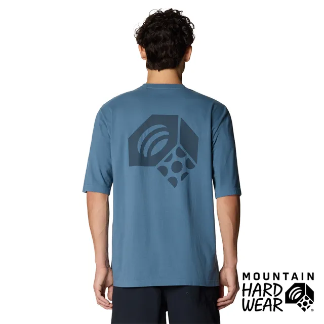 【Mountain Hardwear】MHW™ Nut Relaxed SS 棉質Logo款T恤 男款 深海藍 #2149481