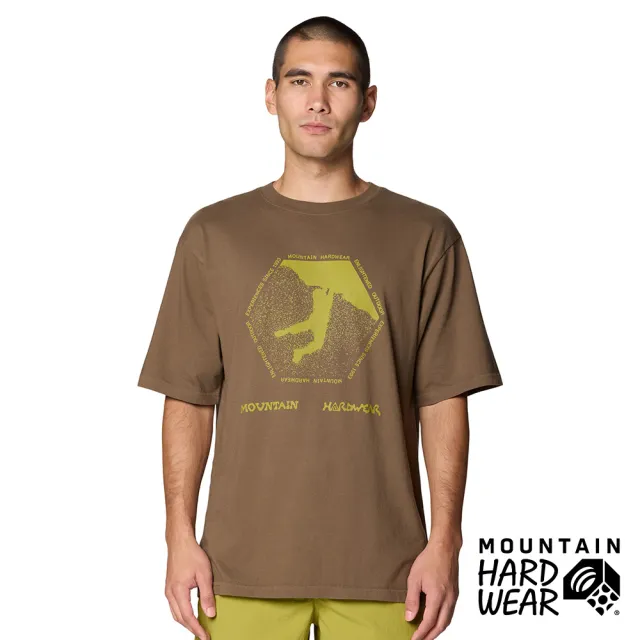【Mountain Hardwear】EV Enlightened Experiences Relaxe 聯名款限量版厚磅棉T恤 男款 大地棕 #2149521
