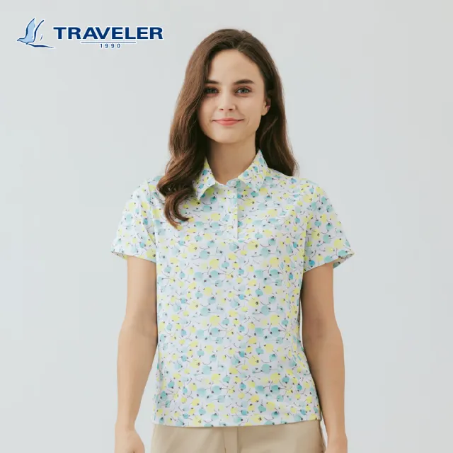【TRAVELER 旅行者】女款超透氣消臭吸排上衣|261TR836