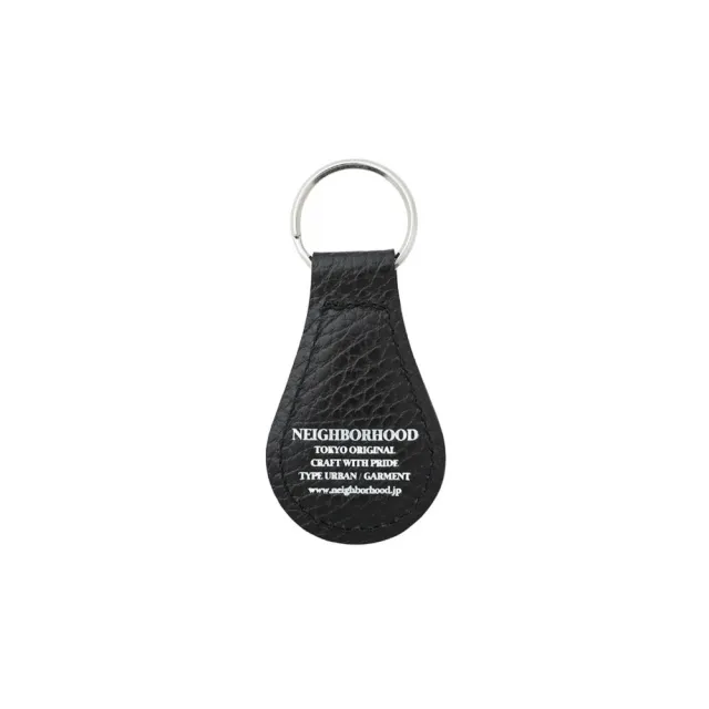 【NEIGHBORHOOD】雙11 Leather Keyholder 灰/黑 鑰匙圈 261MVNH-AC03