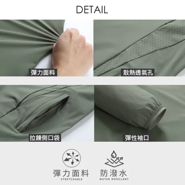 【pierre cardin 皮爾卡登】網路獨家 男款 輕量機能運動休閒立領夾克外套(多色任選)