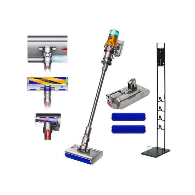 【dyson 戴森】V12s Detect Slim Submarine SV46 乾溼全能洗地吸塵器(雙主吸頭 全新升級版 洗地機)