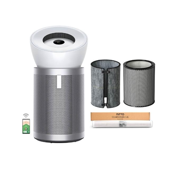 【dyson 戴森】BP02 Purifier Big+Quiet 強效極靜抗敏空氣清淨機(白色及柔霧銀 適用30坪)