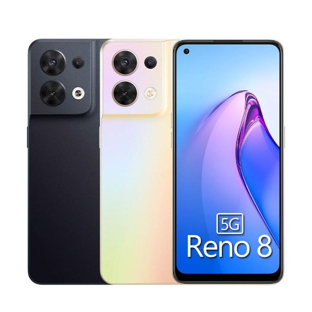 【OPPO】A級福利品 Reno8 5G 6.4吋(12G/256G/原廠盒裝全新)