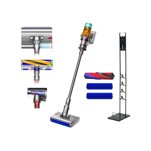 【dyson 戴森】V12s Detect Slim Submarine SV46 乾溼全能洗地吸塵器(雙主吸頭 全新升級版 洗地機)