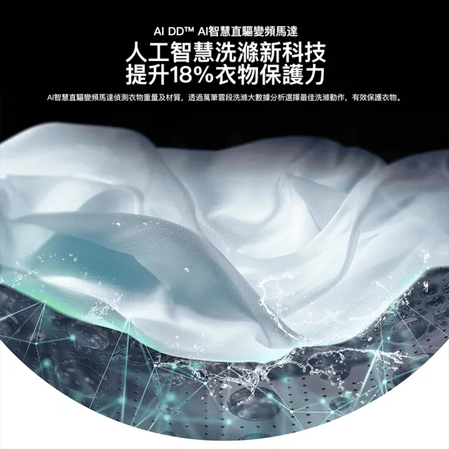 【LG 樂金】家電快配13公斤◆WiFi蒸洗脫變頻滾筒洗衣機◆冰磁白(WD-S13VBW)