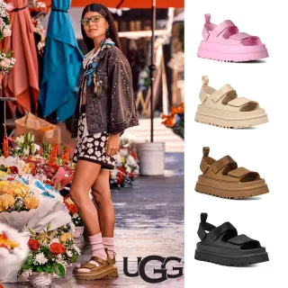 【UGG】女鞋 涼鞋 厚底涼鞋 GoldenGlow 多款任選 UG1152685PKD UG1152685SSAL UG1152685BRWN UG1152685BLK