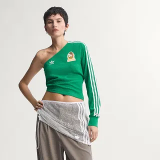 【adidas 愛迪達】世界盃 墨西哥 球迷版長袖上衣 女 - Originals KE2298