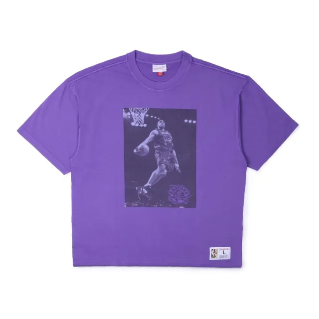 【MITCHELL & NESS】NBA 球星 短袖上衣 紫 T恤 照片T恤