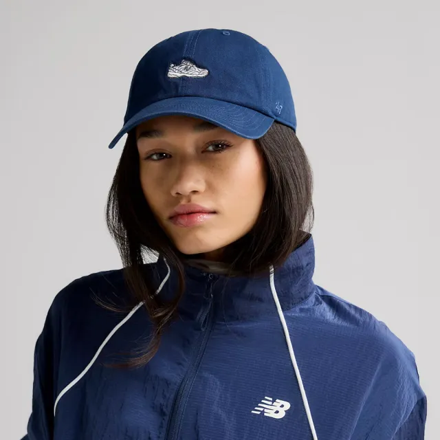 【NEW BALANCE】NB 帽子 運動帽 棒球帽 遮陽帽 藍 AC1386DNNY