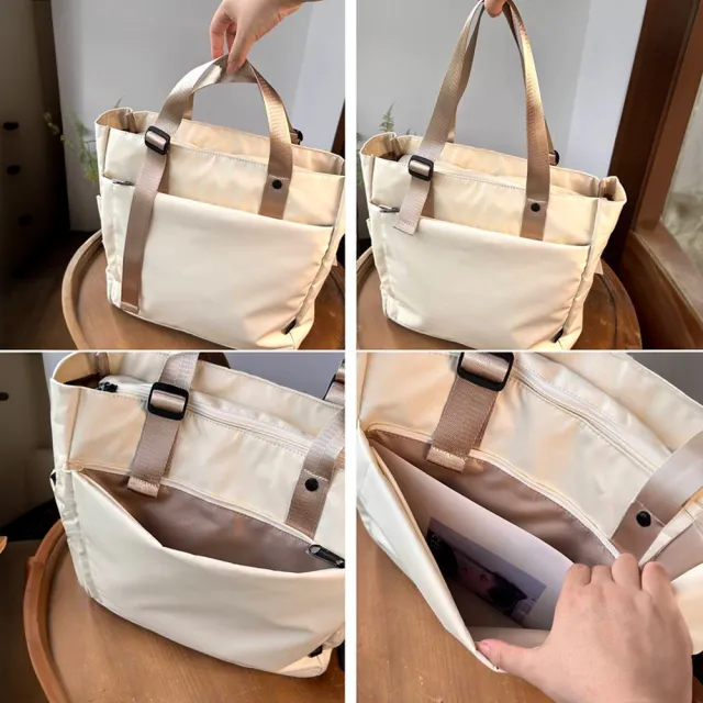 【WHOSE BAG】防潑水多功能育兒後背包 2WAY托特包 媽媽包 爸爸包 NO.WBKK071