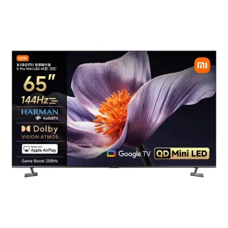【小米】家電快配★Xiaomi 65型 4K Mini LED 144Hz GoogleTV智慧聯網顯示器(S Pro Mini 65 2026)