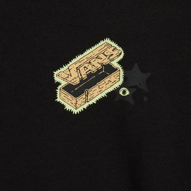 【VANS】官方旗艦 Artist Collection - SOON EASY 黑色長袖T恤