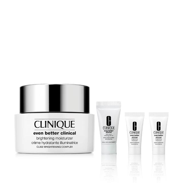 CLINIQUE倩碧超鐳射勻淨白保濕輕乳霜50ml，為專櫃公司貨，適合全臉肌膚使用。具備保濕與美白功效，能有效改善膚色不均，提升肌膚透亮度。產品為乳霜質地，輕盈易吸收，適合日常保養使用。請注意檢視產品包裝上的製造日期與有效期限，確保使用安全。