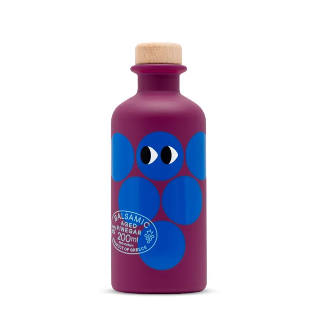 【壽滿趣】Yiayia and Friends頂級陳年巴薩米可紅酒醋-200ml(可生飲)