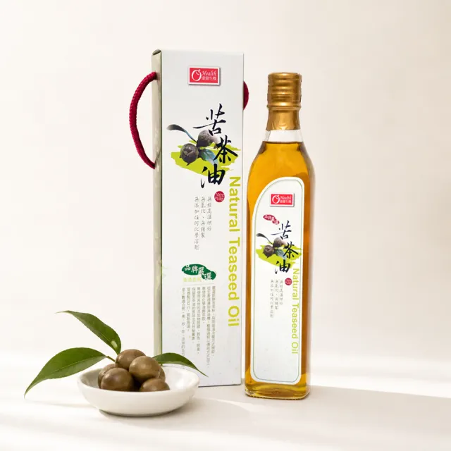 【康健生機】苦茶油(520ml/瓶)