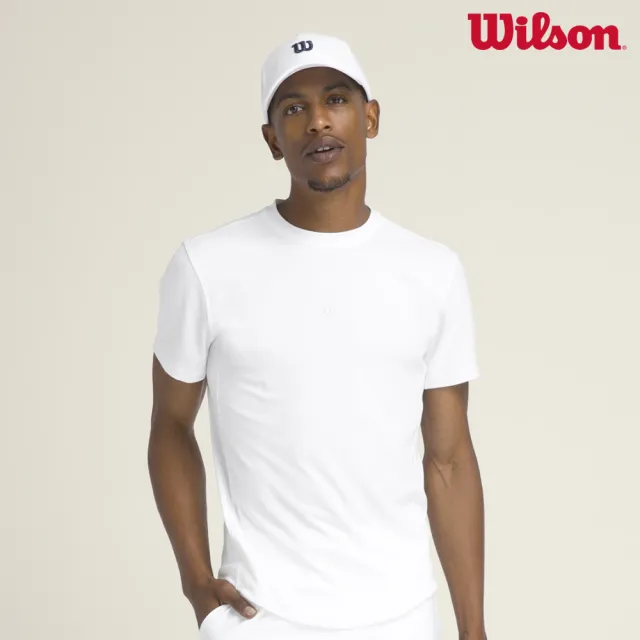 【WILSON】Everyday Performance Tee 男款 服飾 短袖T恤 白色 WM00011531WTA