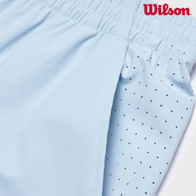 【WILSON】Double Air Short 女款 服飾 短褲 暮藍色 WE00143U016001