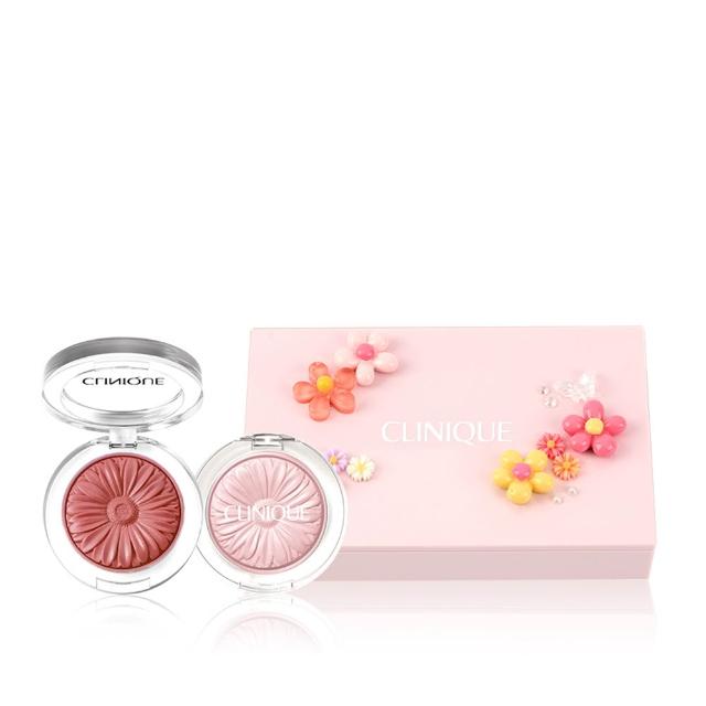 【CLINIQUE 倩碧】花農澎派旅行組(花漾腮紅x2/旅遊組)