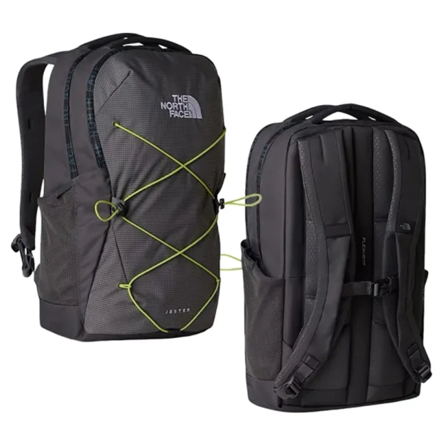 【The North Face】北臉 後背包 運動包 書包 旅行包 大容量 JESTER 灰綠 NF0A3VXFMSO