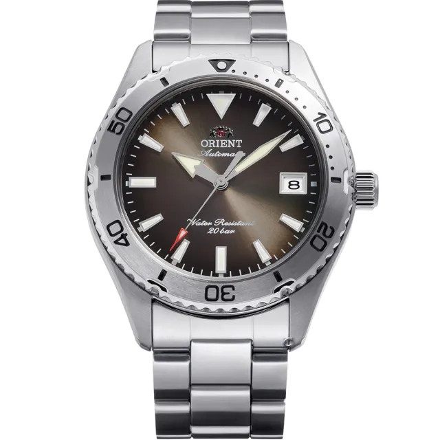 【ORIENT 東方錶】Mako 40 200米潛水機械腕錶-40mm棕 RA-AC0Q15Y 七夕 送禮自用